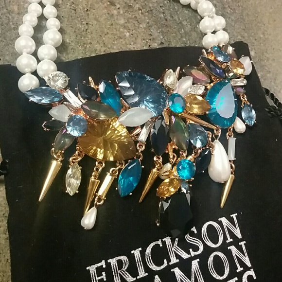 🆕Erickson Beamon Rocks necklace - Picture 5 of 5